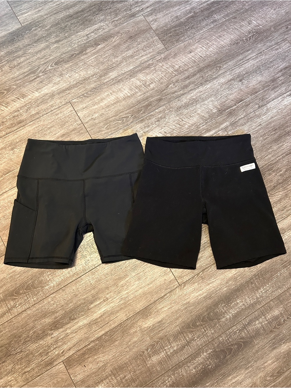 High-Waist Biker Shorts